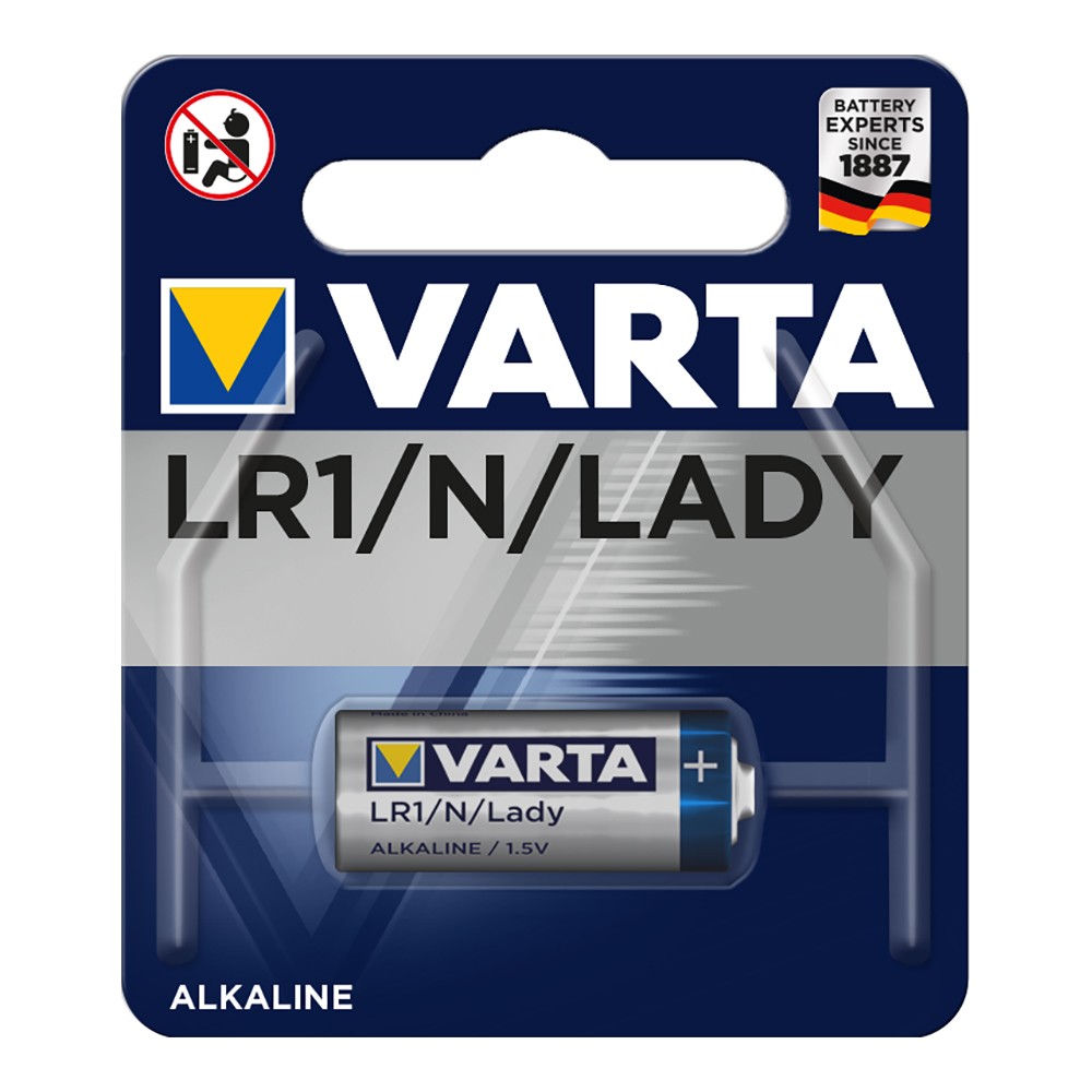 50399640  Pila VARTA Alcalina AM5 LR1 Lady 1,5 V