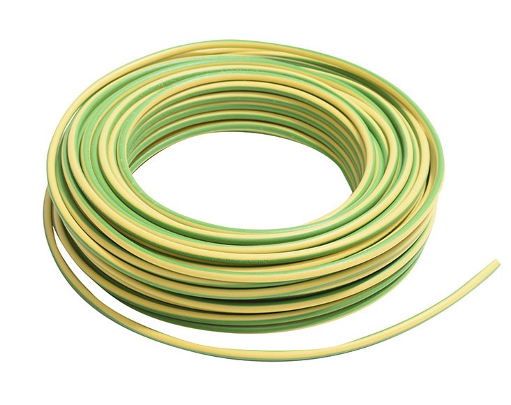 50428200  Cable Hilo Linea Flexible 1 x 2,5 Amarillo + Verde