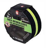 45368210  Cinta Antideslizante 50 mm. x 5 mts Luminiscente