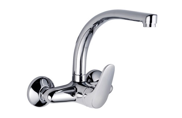 45853670  Grifo H2O Monomando Fregadero FICUS Pared
