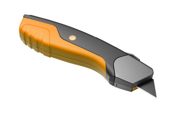 45858890  IRON Cuter ABS+TPR   Automatico+Retractil Cuchilla Trapezoidal 60mm