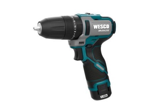 45860260  WESCO Taladro Percutor 12V 38NM C/Bateria