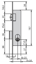 50004260  Cerradura CVL 1964/V/5