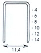 50014820  Grapa Máquina  530/  4   (5000 Pzas.)