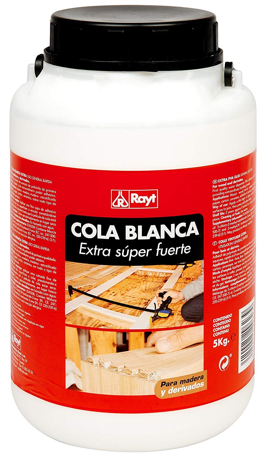 50112610  Cola Blanca RAYT Extra  5 Kgs.