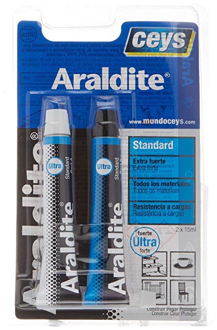 50125000  Adhesivo CEYS Araldite Standard Med 34 Grs.