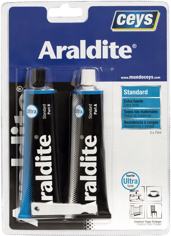 50125010  Adhesivo CEYS Araldite Standard Grd 160 Grs.