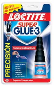 50127440  Adhesivo SUPER GLUE  5 Grs. Precisi&oacute;n