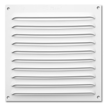 50131940  Rejilla Ventilación Lisa 10x10 Blanca