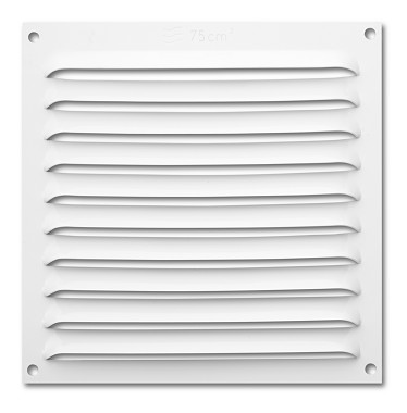 50131970  Rejilla Ventilación Lisa 15x15 Blanca