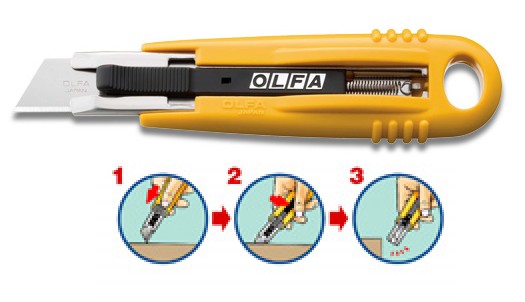 50134570  Cutter OLFA SK4 Retractil