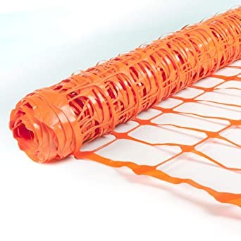 50177640  Malla Señalización Naranja 100 cms Rollo 50mts