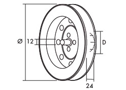 50289440  Persiana Disco Metálico 180x60 C-22