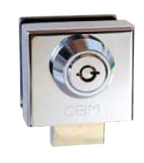 50443880  Cerradura CBM Puerta Cristal 02-P Inoxidable