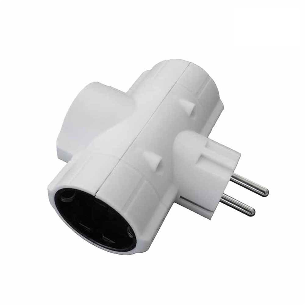 50462040  RBC Adaptador 3 Tomas C/TT Blanco