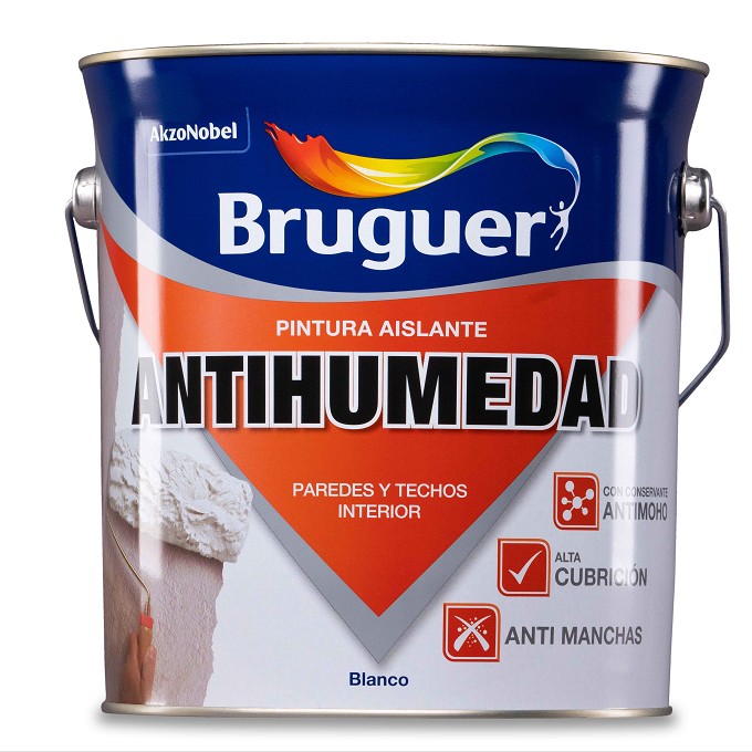 50463190  BRU Pintura Antihumedad Blanco 0.750 Lts.