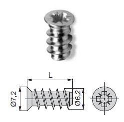 50486140  Tllo Bisagra 6 x11