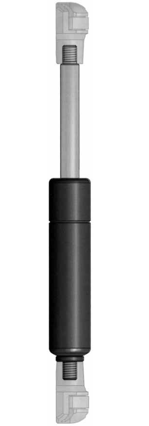50528900  Resorte Gas 200mm 350nw M6 (Sin Acc.)