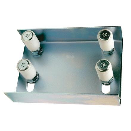 50593720  Corredera Caja 4 Rodillos 220 mm. Inox