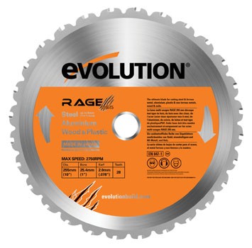 50627550  Evolution Disco Evo Rage 255 mm