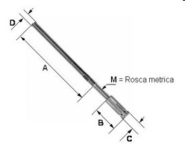 50632030  CQ Portaestante Vástago   80