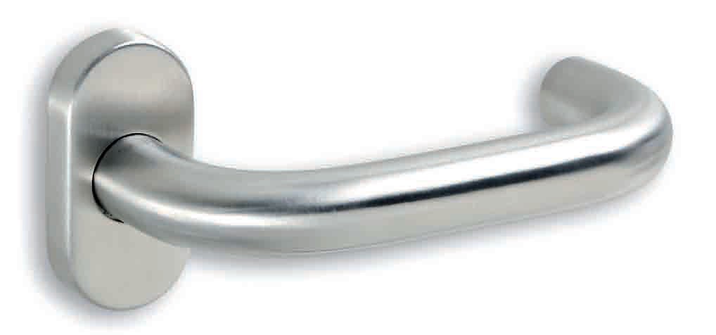 50648760  Manubrio DIVALFER 810 Oval U Inox