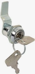 50741230  Cerradura KEYA Buz&oacute;n Tuerca Pata Acodada