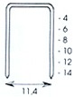 50743930  Grapa M&aacute;quina  530/  6   (1080 Pzas.)