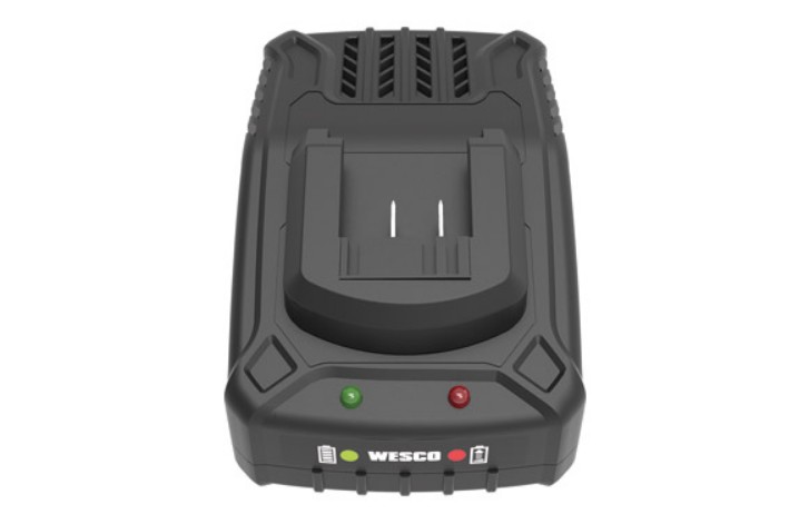 50757280  WESCO Cargador Bateria 18V -2.0 Ah y 4Ah