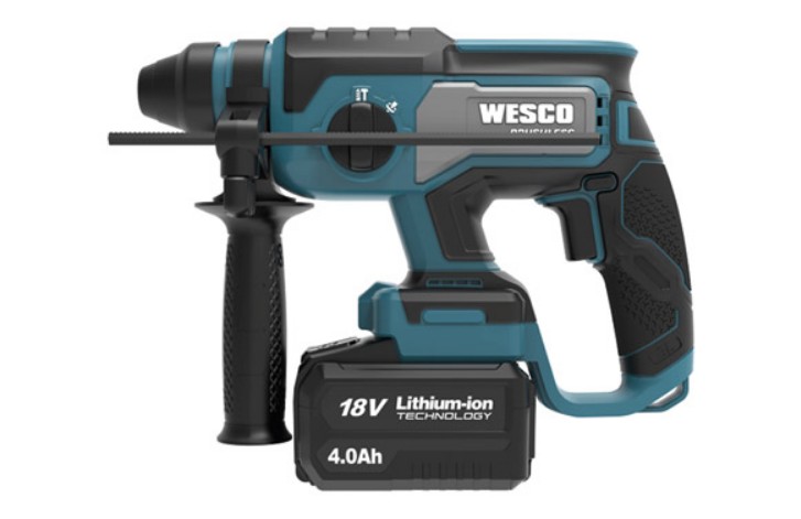 50757310  WESCO Martillo WS2806K 18V 2J C/Bateria + Cargador