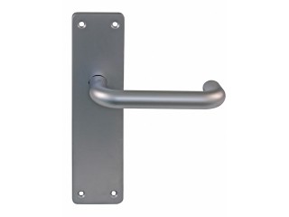 50814320  Manubrio AMIG C/Placa Aluminio Plata