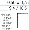 50889920  Grapa Máquina   13/ 8   (1600 Pzas.)