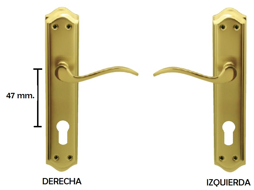 50946630  Manubrio EQUAL  203 Pulido Satinado C/Boc 47 (Pza.)