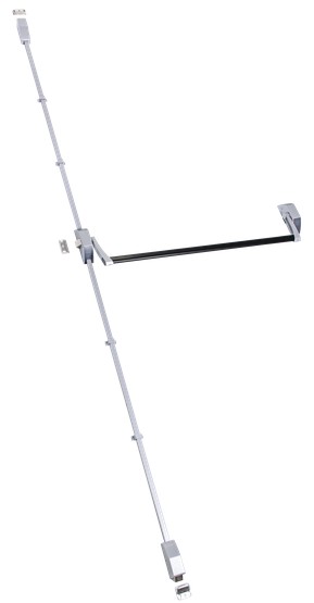 50970040  Antipánico TESA GL 3 Puntos Superficie 120 cm Gris + Gris