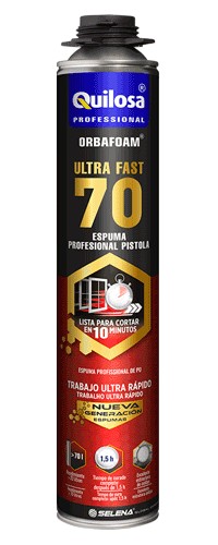 50978860  Espuma Poliuretano Pistola ULTRAFAST 70 Lts