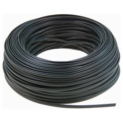 51003630  Cable Hilo Linea Flexible 1 x 2,5 Negro Libre Hal&oacute;genos