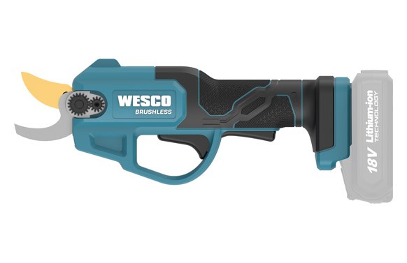 51009870  WESCO Tijera de podar WS8360.9 18 V S/Acc S/Bat