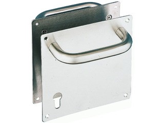 51010290  Manubrio AMIG   3C 180 x 180 U Inoxidable C/Bocallave 72 mm