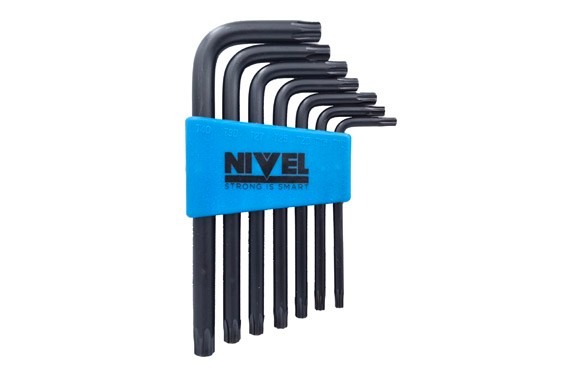 51010910  NVL Llave Torx ( 7 Pzas)