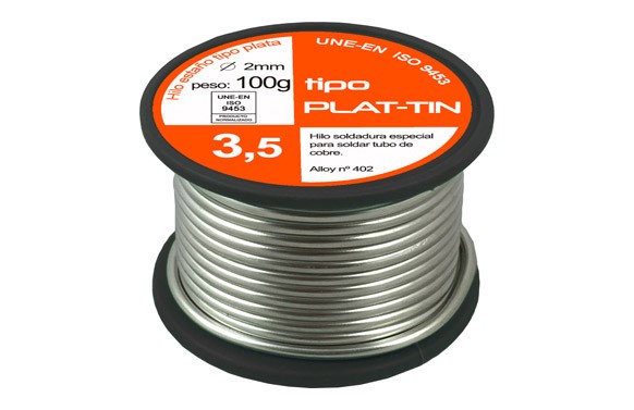 51012260  Esta&ntilde;o Plata 250 grs. 2 mm 3,5%