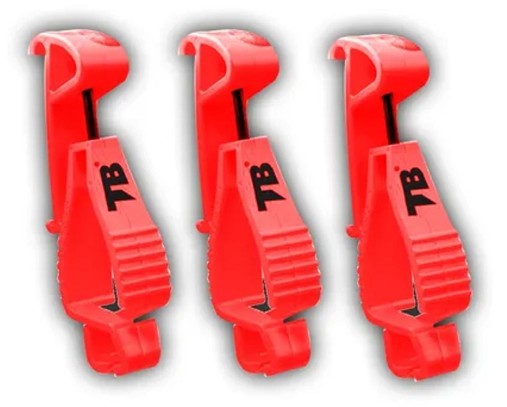 51012380  Pinza Sujetaguantes Roja