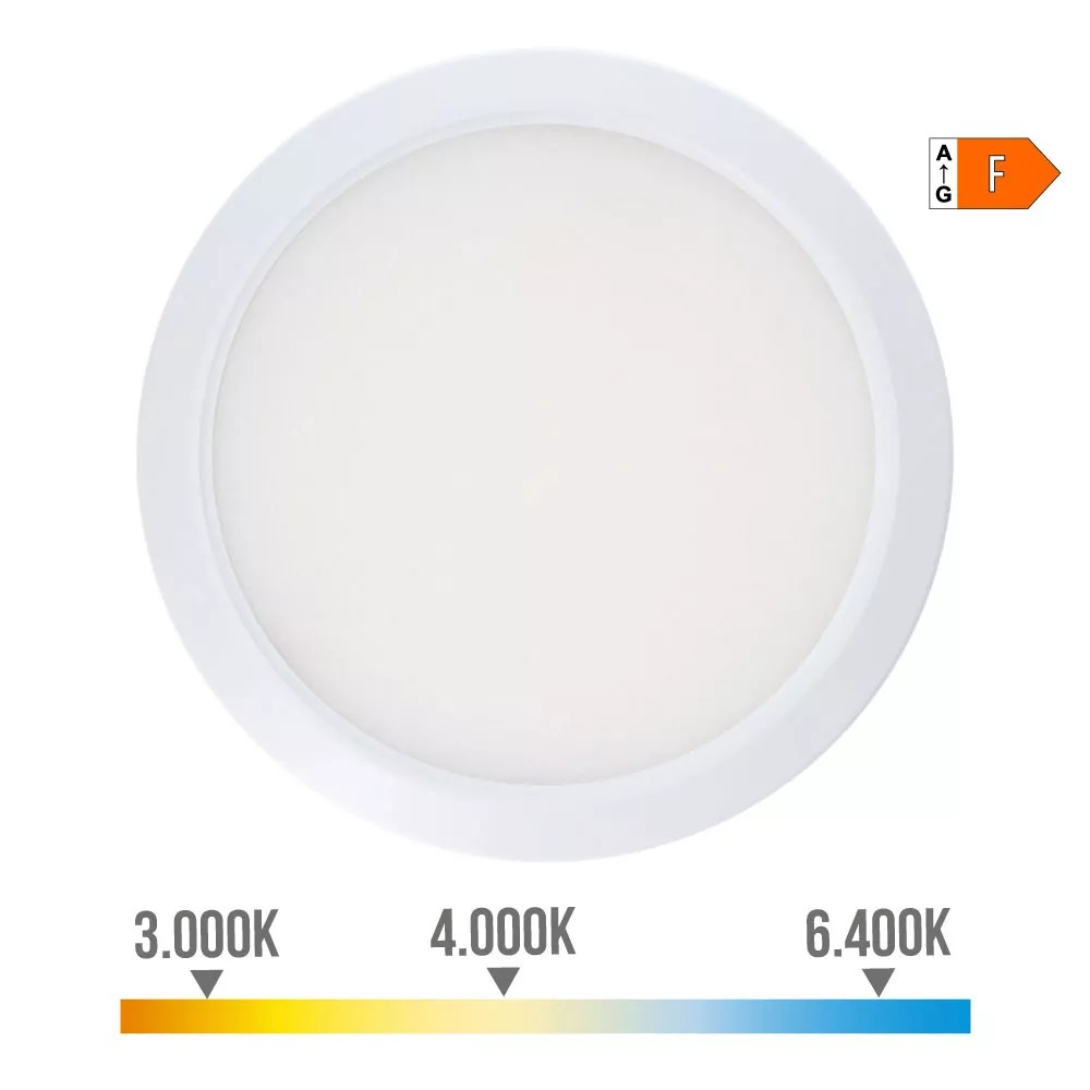 51012470  Downlight EDM 20W 225 mm CCT