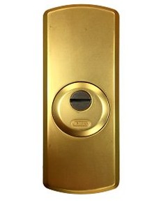 51023630  Bocallave ABUS Reforzado RHZS524 C/Placa Laton Mate